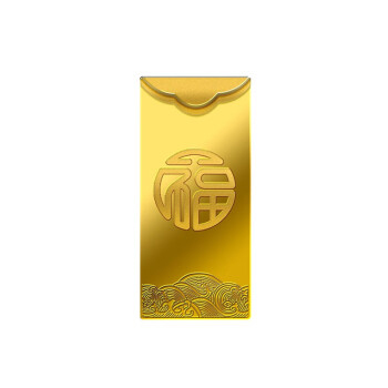 中国黄金 Au9999 2g 福字金条 投资黄金金条送礼收藏金条 